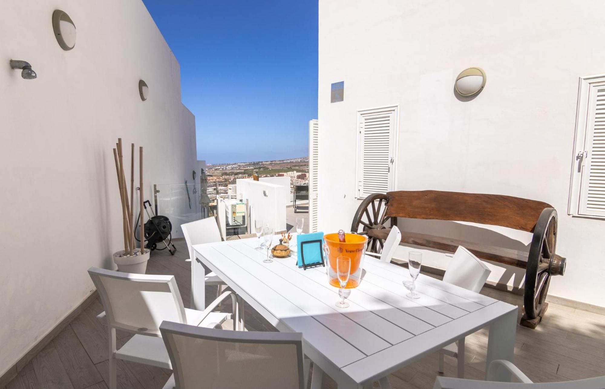 阿德耶Mirador Balcon Del Atlantico Y Piscina Privada别墅 外观 照片