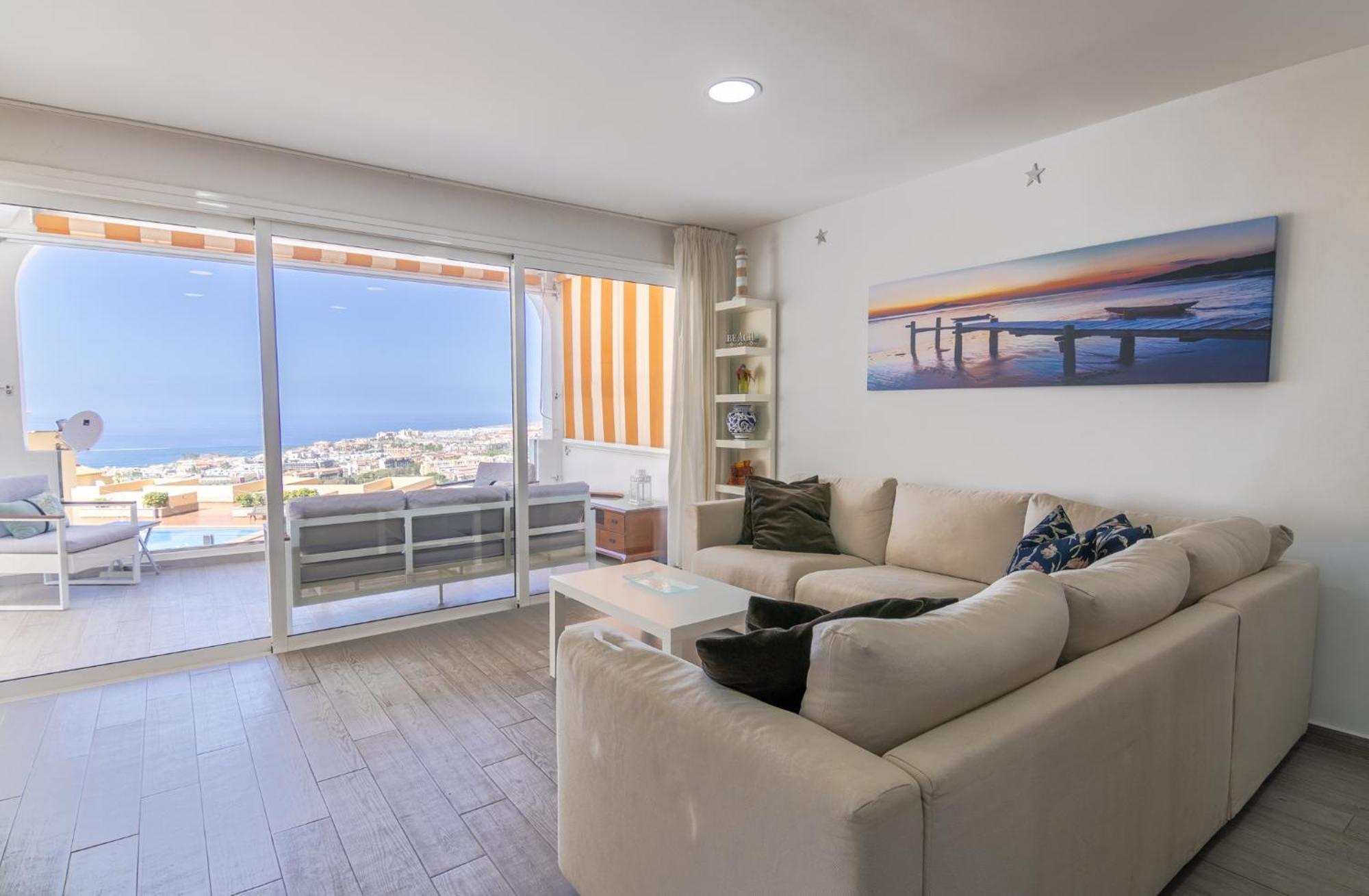 阿德耶Mirador Balcon Del Atlantico Y Piscina Privada别墅 外观 照片